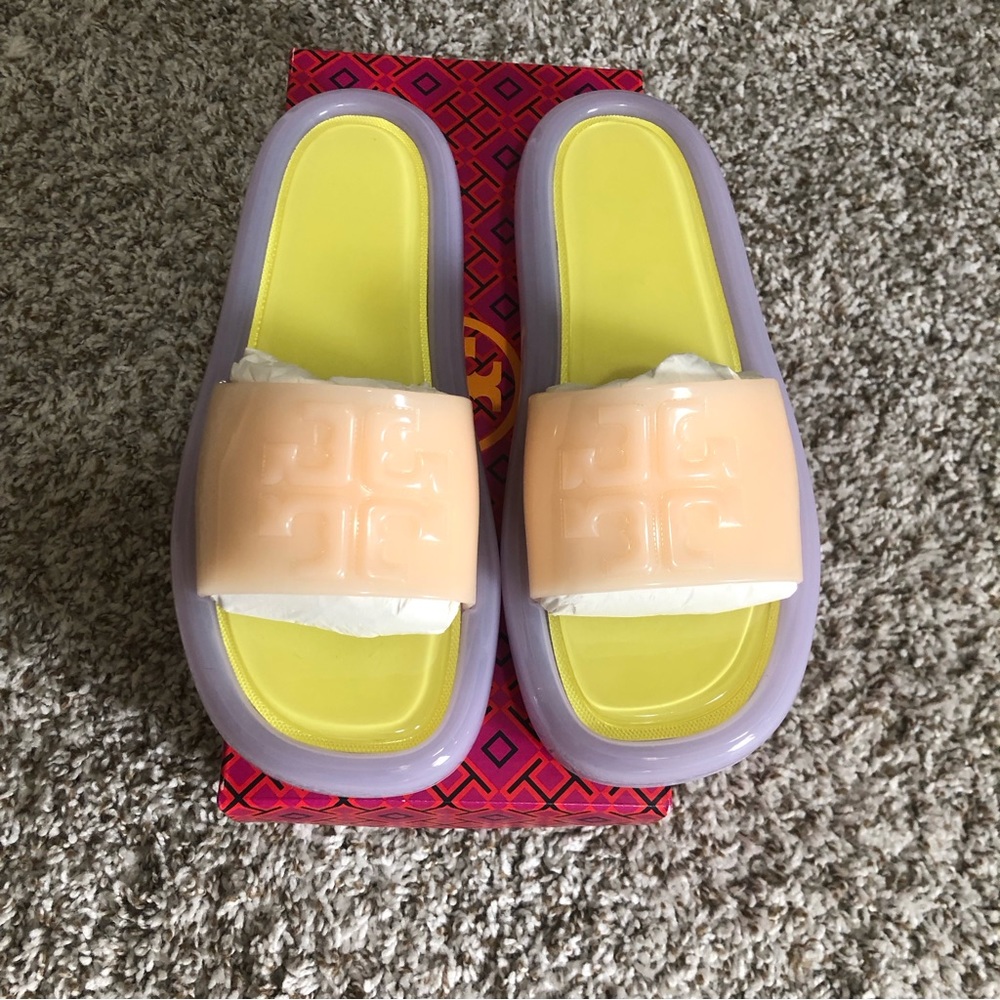 Tory Burch Bubble Jelly Slides
